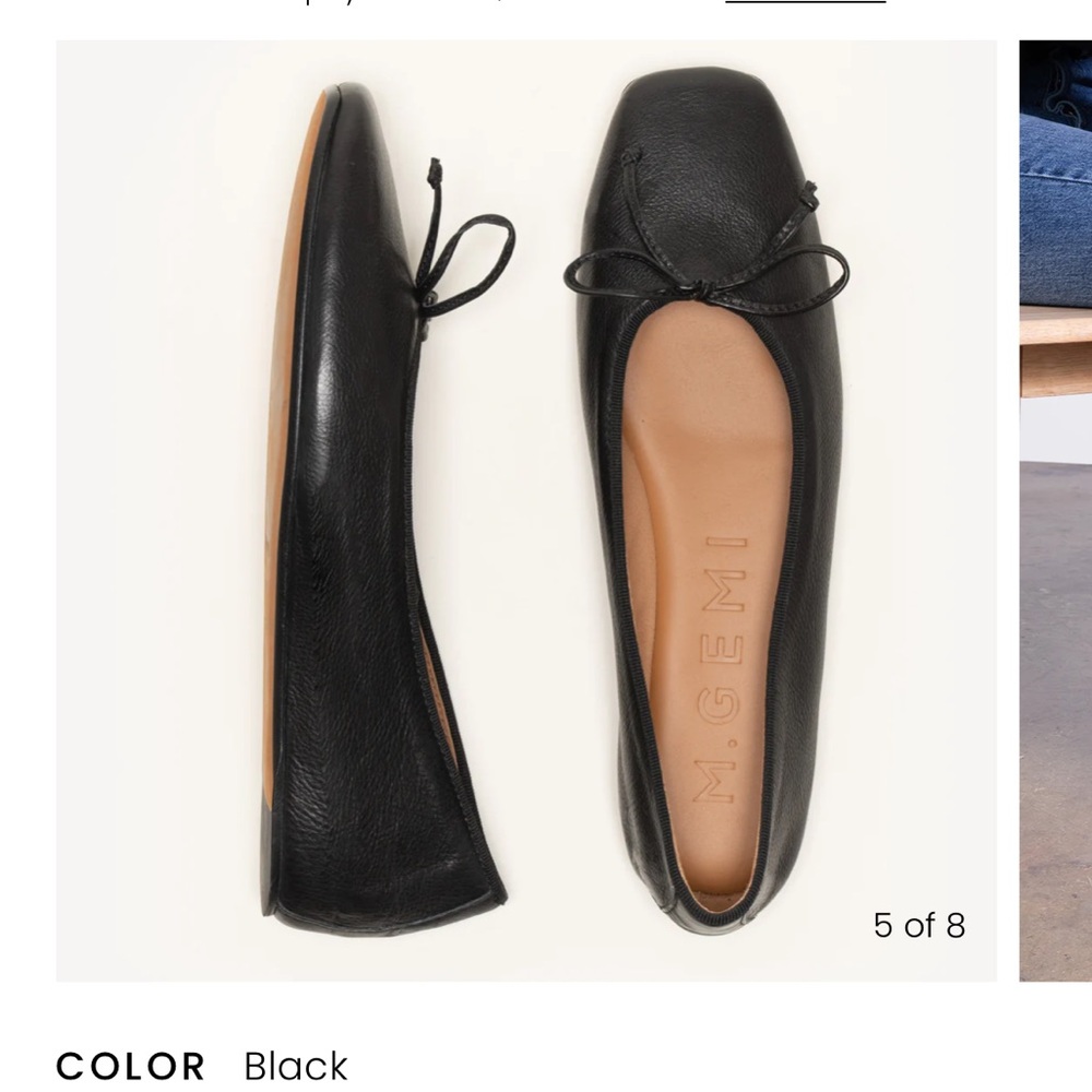 Black Leather Loafers with Metal Detail